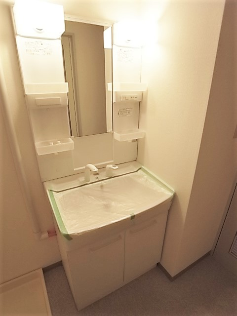 神戸市東灘区甲南町４丁目の賃貸マンションの洗面所