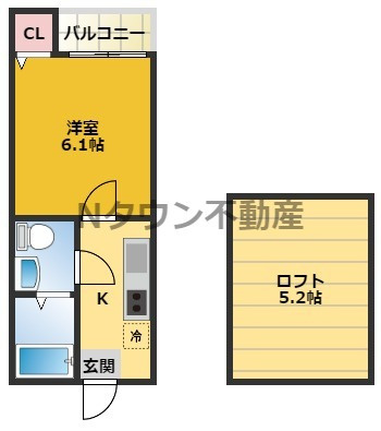 【間取り】 | La maisom Y's本陣 | 間取りです。