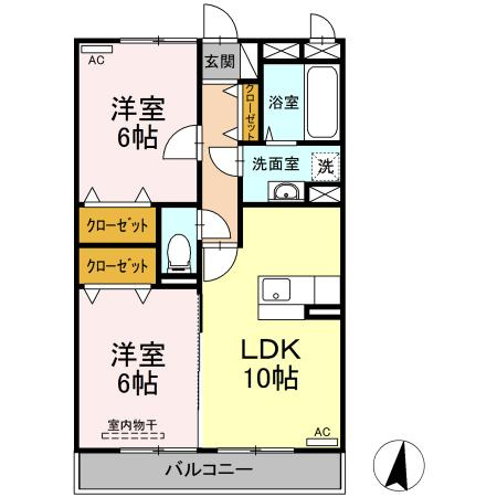プレミールの間取り