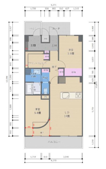 【間取り】 | ☆パサージュ彦根