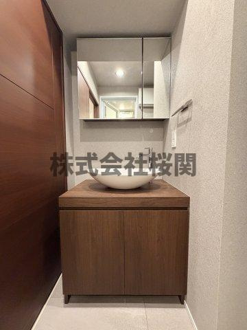 レジディア入谷の独立洗面台