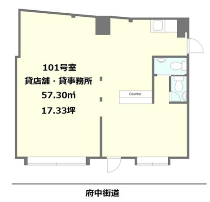 川崎市幸区戸手１丁目の倉庫の間取り