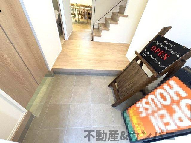 伊予市下吾川の新築戸建の玄関|毎日通る玄関はこちらです