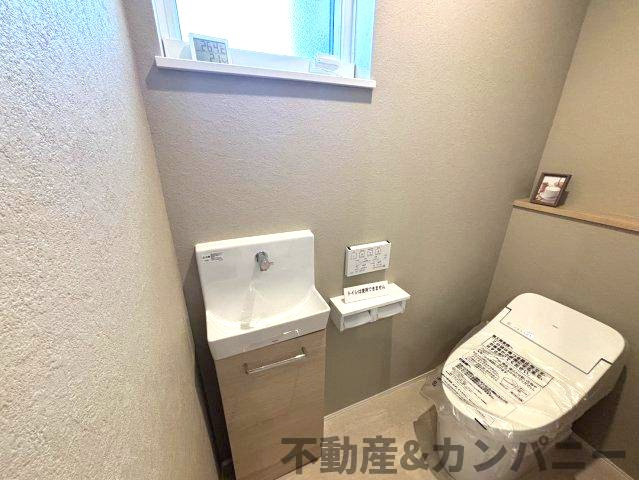 伊予市下吾川の新築戸建のトイレ|トイレもきれいです