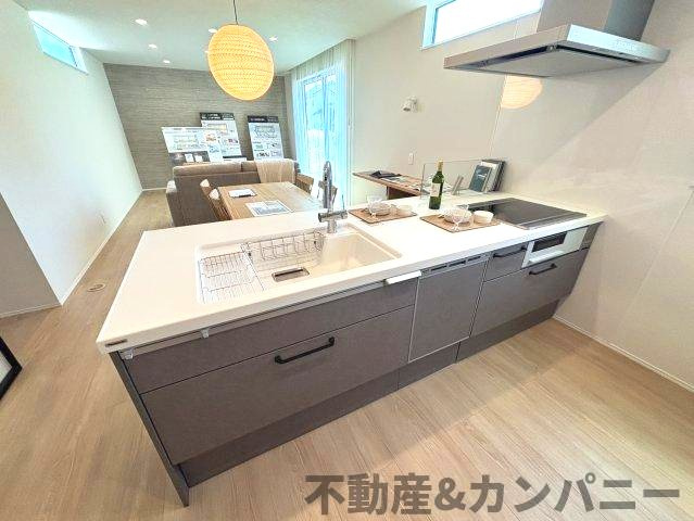 伊予市下吾川の新築戸建のキッチン|使いやすいキッチンです