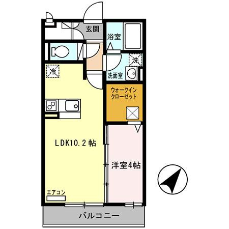 【間取り】 | プレミール北信太