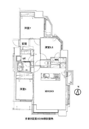 クリーンリバーフィネス山鼻南の間取り