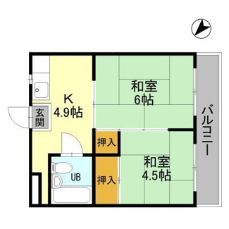 【間取り】 | コーポフジ