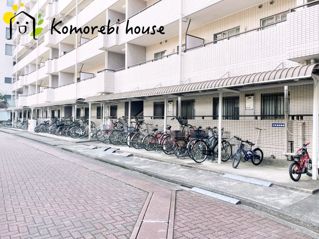ベルヴィル大宮A棟の駐輪場