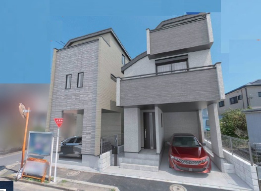 葛飾区新宿5丁目　新築戸建て　C号棟/全3棟の外観