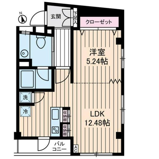 いずみマンションの間取り