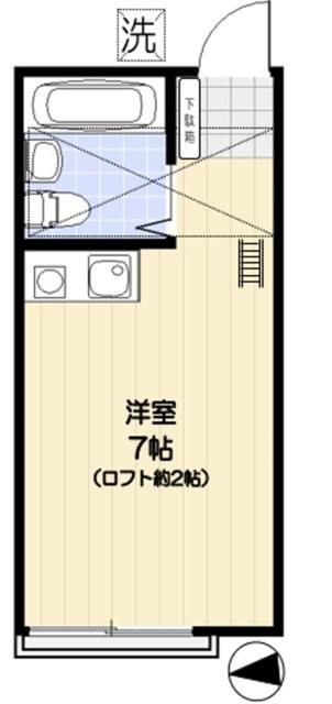 フレクション赤羽の間取り