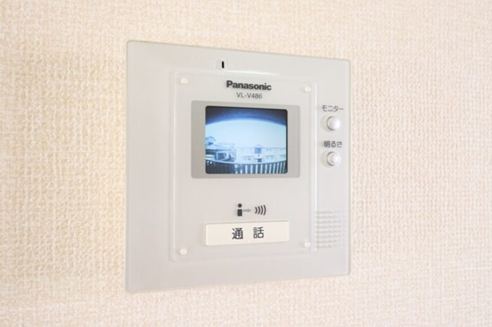ウィルスクエア　Ｄの設備|モニター付インターホン