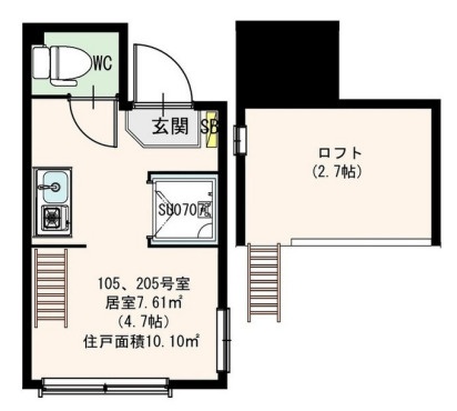 ミストラルの間取り