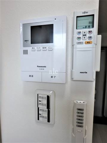 ミストラルのセキュリティ|TVモニター付インターフォン同建物内別部屋　敷金0礼金0♪