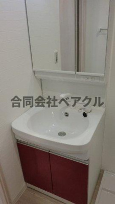 【洗面所】 | メゾン・クレア | ゆったりとスペースのある洗面所