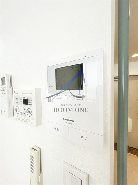 リュクスシティー池尻大橋のセキュリティ|モニター付インターホンです。