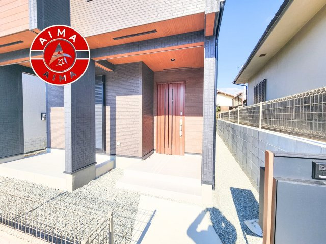 福岡市南区鶴田4丁目第1-1棟（1号棟）の外観：施工例|おでかけの時も帰った時も、「我が家」を最初に感じでもらえる素敵な空間に。