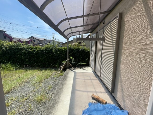 弥生町戸建てのバルコニー