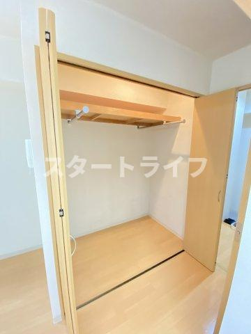 大阪市東淀川区東中島２丁目の賃貸マンションの収納