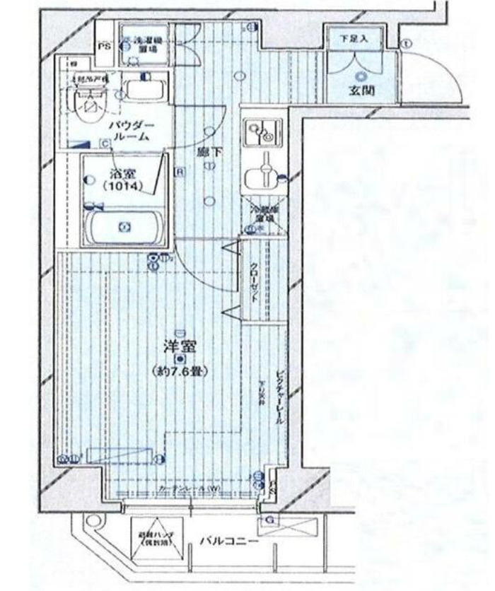プレイス浅草橋の間取り
