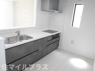【キッチン】 | 会津若松市城西町新築一戸建て1棟 | お料理しやすいキッチンです