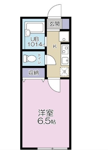 エスパーダ赤塚の間取り