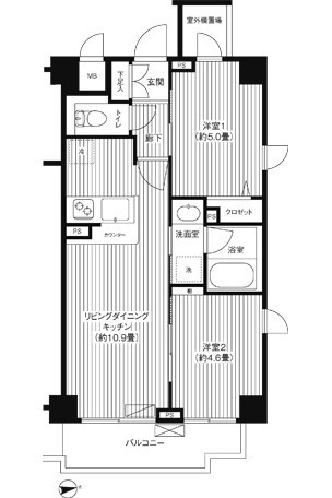 【間取り】 | シャンドール目黒