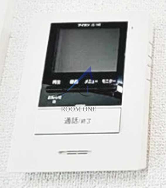 フォレストコートＡ棟・Ｂ棟のセキュリティ|モニター付きインターホンです。