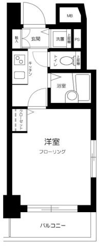 フェニックス芝浦ベイフォートの間取り|間取りです。