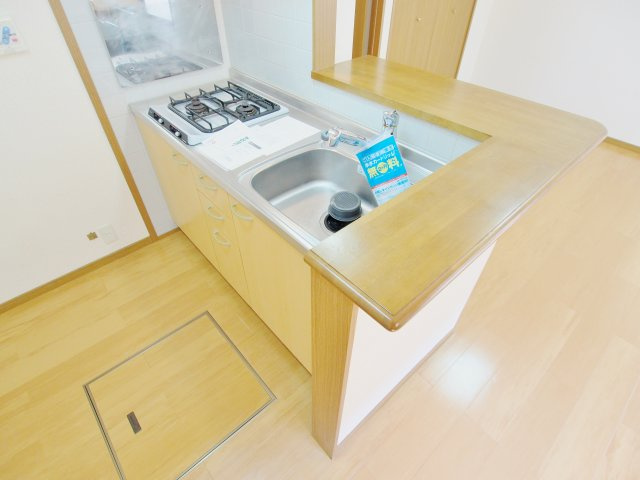 パルテールジャスマンのキッチン