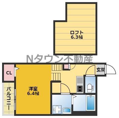 【間取り】 | カーサ フェリーチェW | 間取りです。