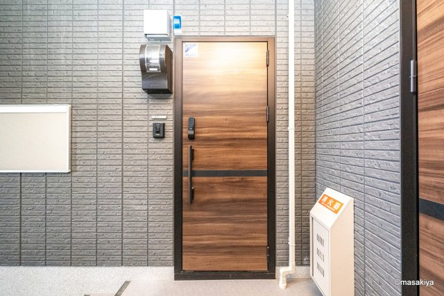 トリシア南俣　ウエストのエントランス