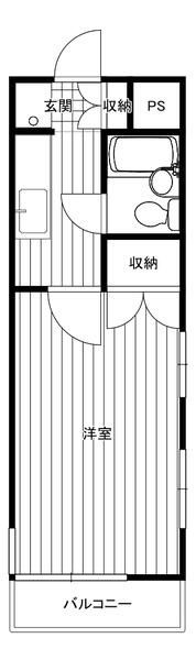 海老名市東柏ケ谷２丁目の賃貸マンションの間取り