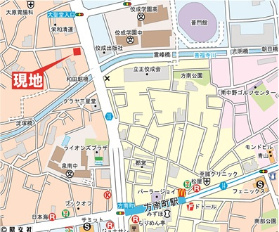 Ｐａｓｔｏｒａｌ Ｍｉｒａｓｈｕｎの地図