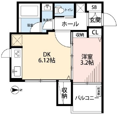 四ツ谷ユニハイツの間取り