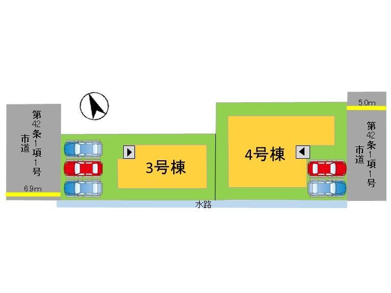 福岡市東区三苫2丁目7期の区画図