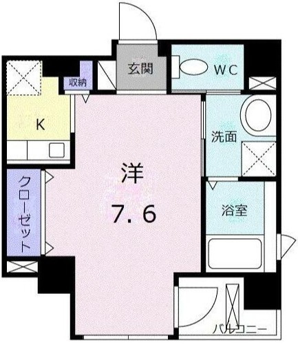 カーサ　ボニータの間取り|間取りです。