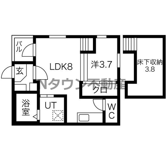 【間取り】 | NEXT STAGEⅡ | 間取りです。