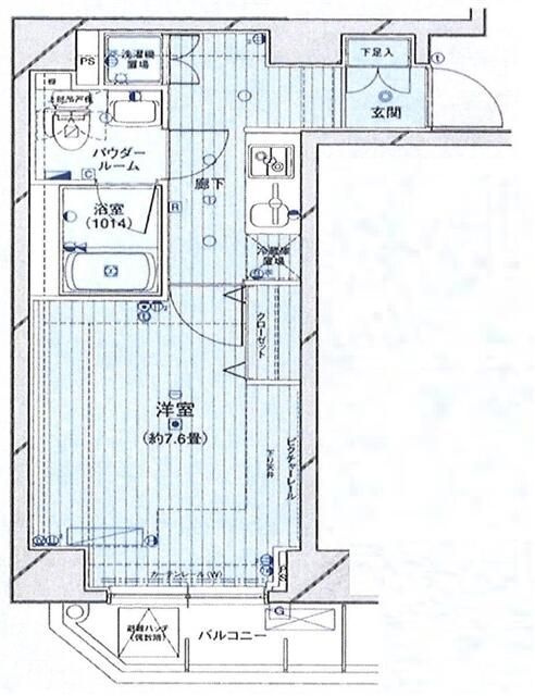 プレイス浅草橋の間取り