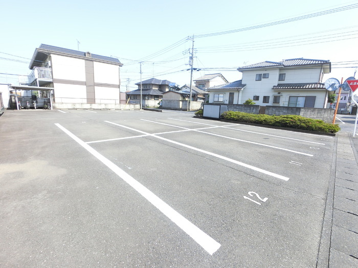 エクセルハイムの駐車場