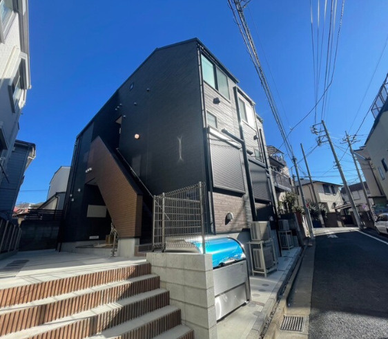 練馬区北町１丁目のアパートの外観