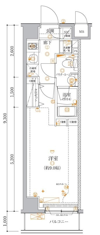 アルテシモフェリオ の間取り|間取りです。