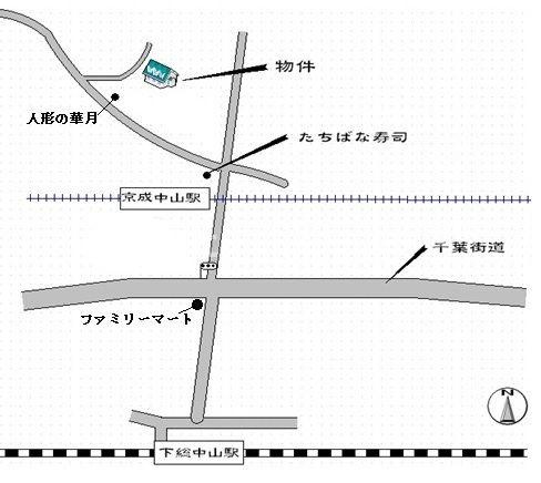 シャルムトキタの地図