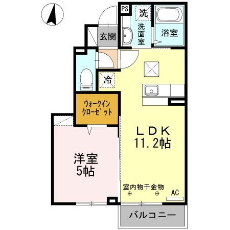 マジェスタ　Ｂの間取り