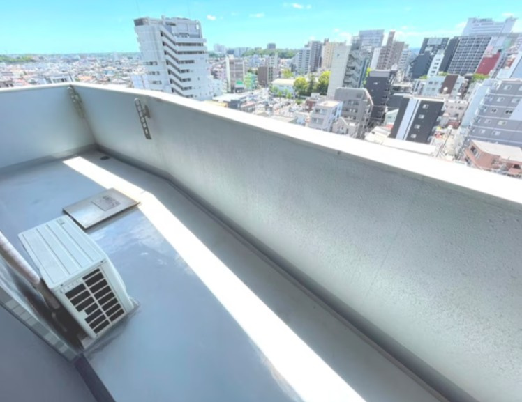千葉市中央区院内１丁目の賃貸マンションのバルコニー