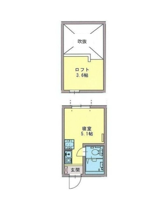 プラシード横浜国大前の間取り