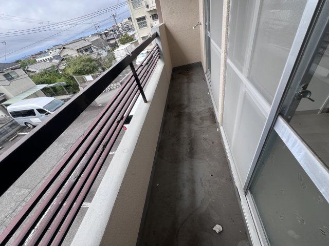 藤マンションのバルコニー