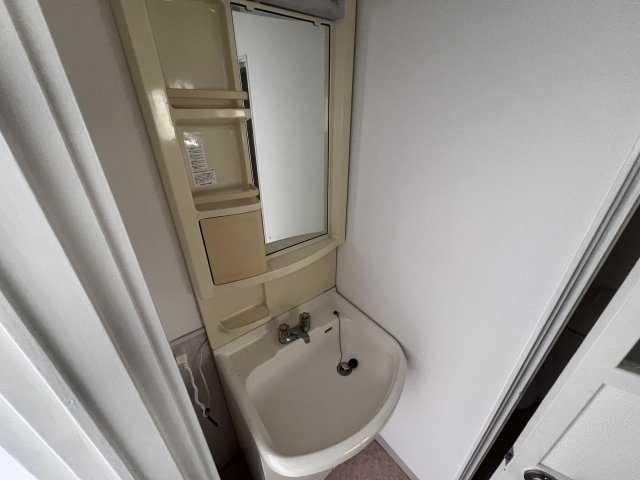 藤マンションの洗面所