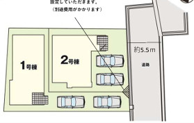 福岡市城南区友丘2期　２号棟の区画図